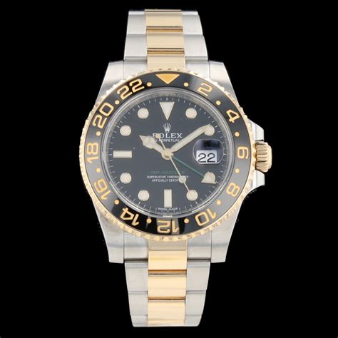 prezzo rolex gmt master 2 oro e acciaio|Altro.